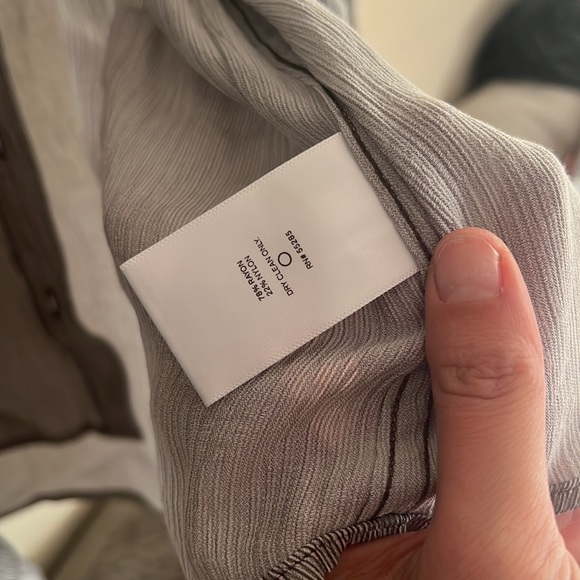 Express gray blouse. Size large. Never worn. - Picture 6 of 6